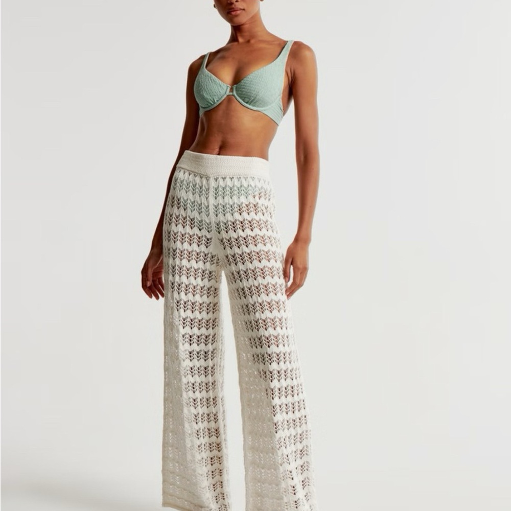 Abercrombie Crochet Coverup Pants